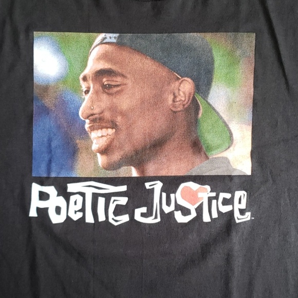 Poetic Justice- 2pac Tshirt - Picture 2 of 3